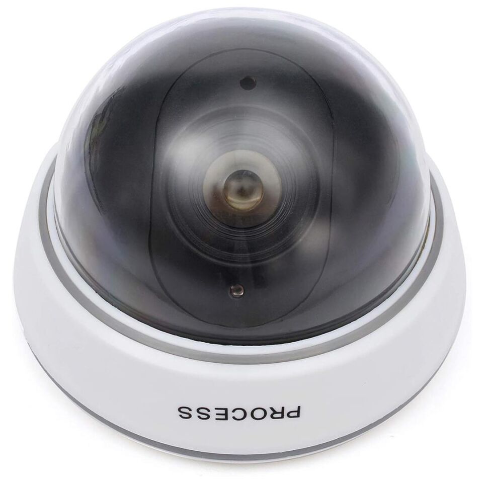 Powermaster PM-2001 Kırmızı Ledli Maket Dome Kamera Caydırıcı Kamera