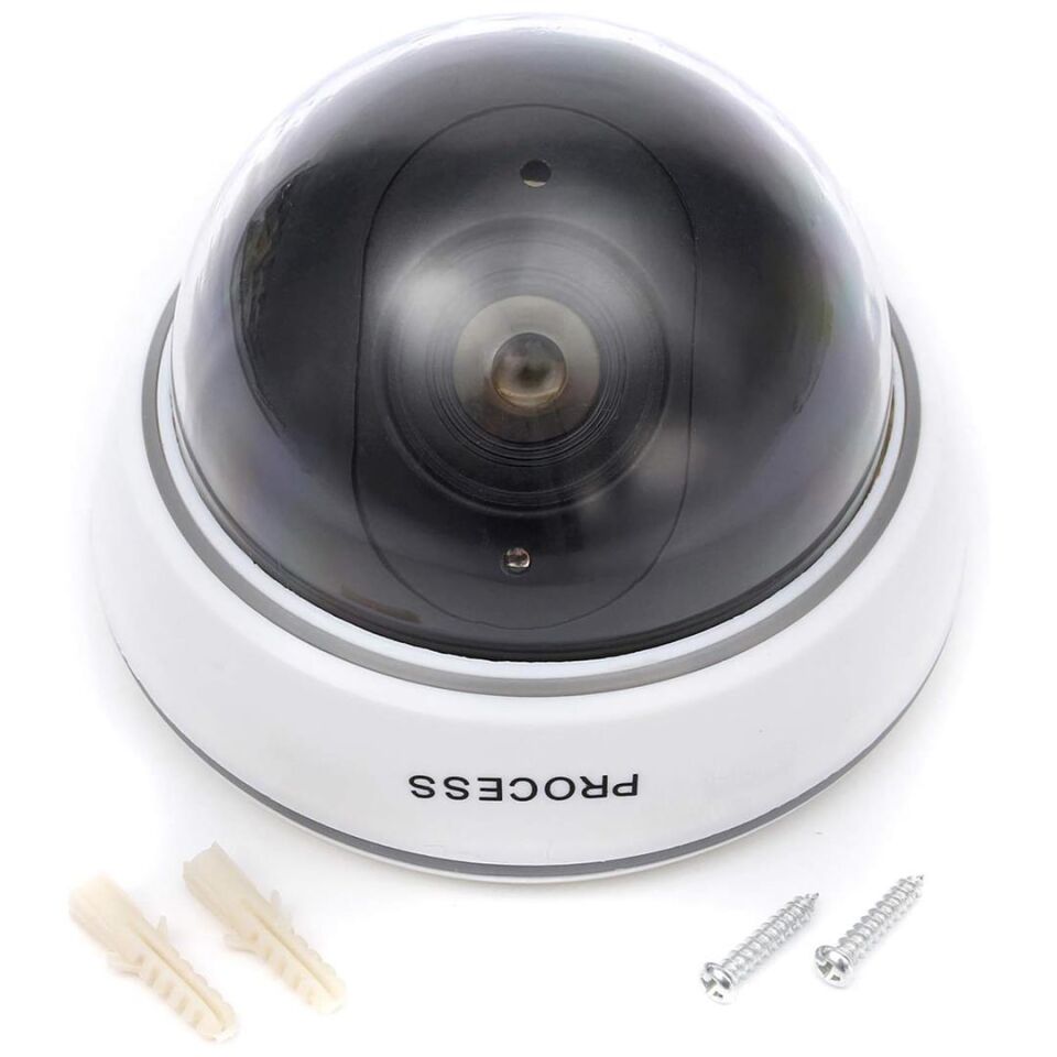 Powermaster PM-2001 Kırmızı Ledli Maket Dome Kamera Caydırıcı Kamera