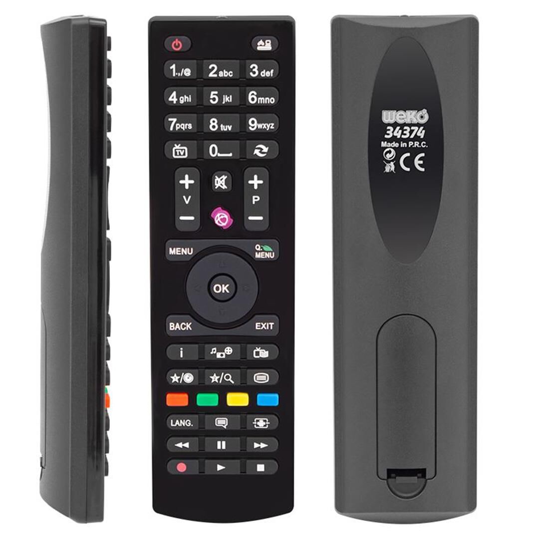 Hey Vestel Seg-Regal Yuvarlak Göbek Mini Lcd Led Tv Kumanda