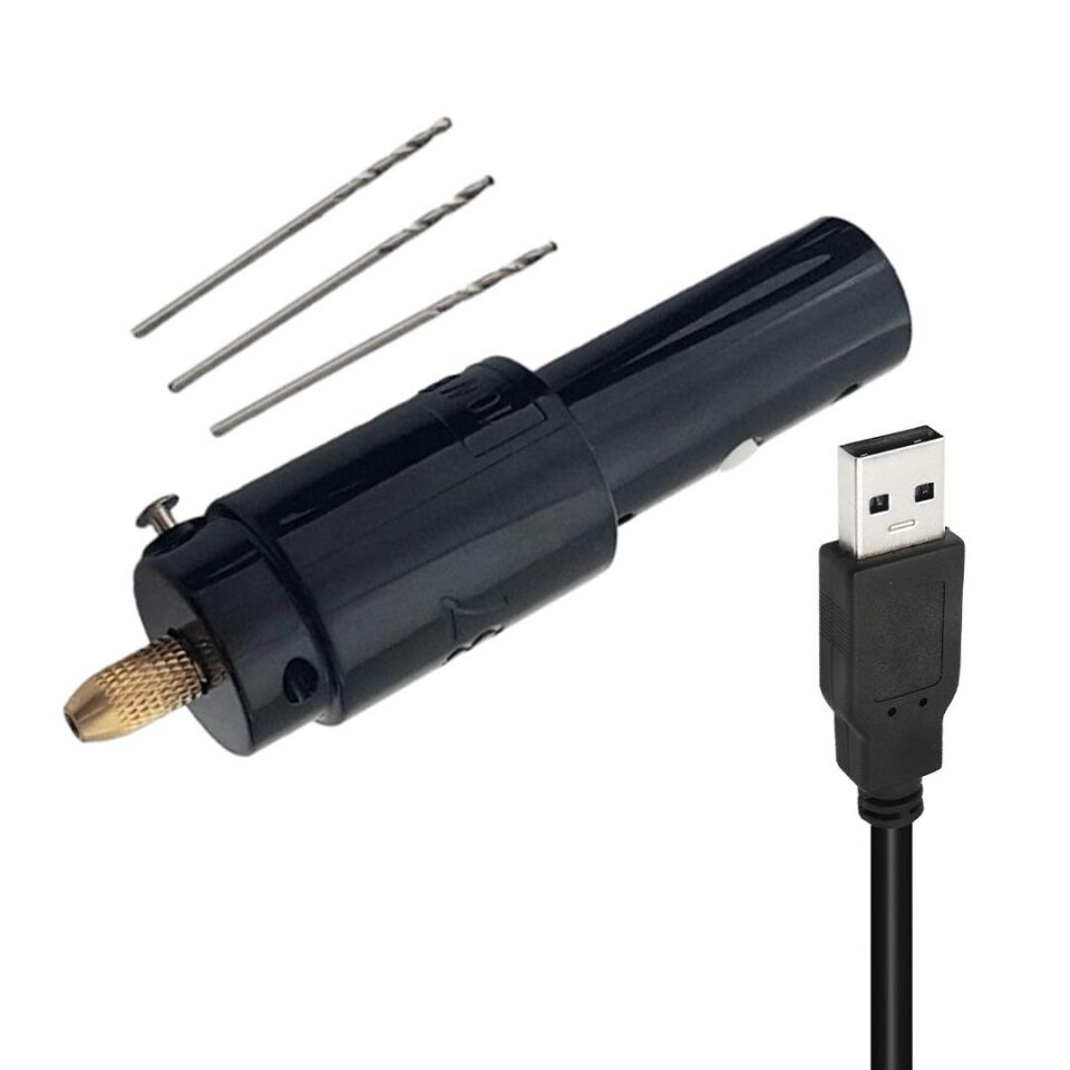 Ayt Powermaster Pm-5504 Mini Hobby Drill El Matkabı Dramer Ahşap El İşçiliği Aleti Usb Kablolu
