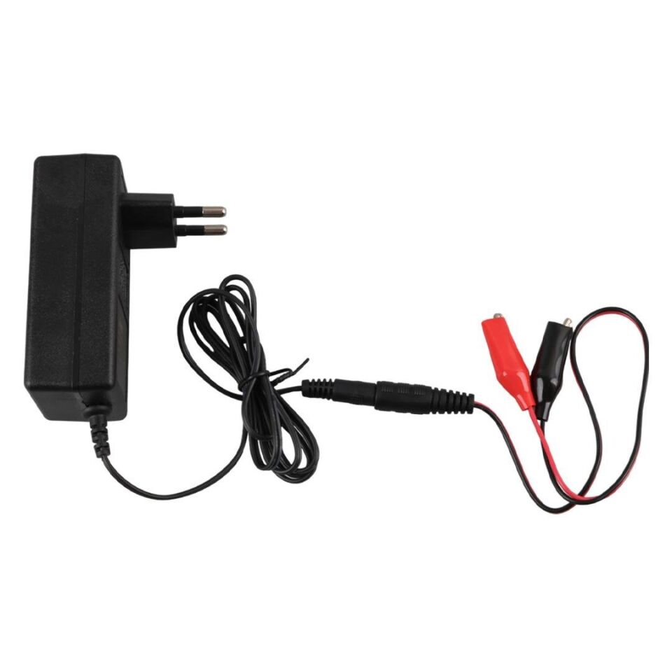 Ayt Weko 14.4 Volt 2 Amper Adaptör 5.5x2.5 Mm Uçlu Krokodil Aparatlı Akü Şarj Cihazı Aleti WK-29111