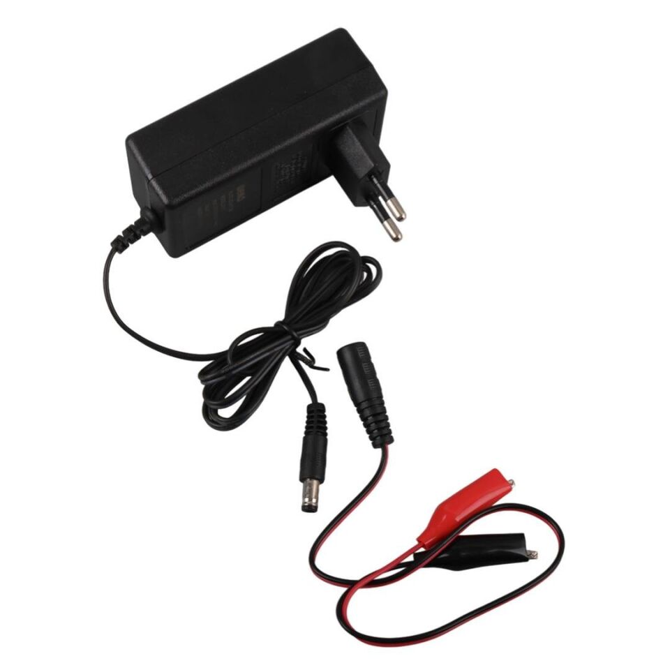 Ayt Weko 14.4 Volt 2 Amper Adaptör 5.5x2.5 Mm Uçlu Krokodil Aparatlı Akü Şarj Cihazı Aleti WK-29111