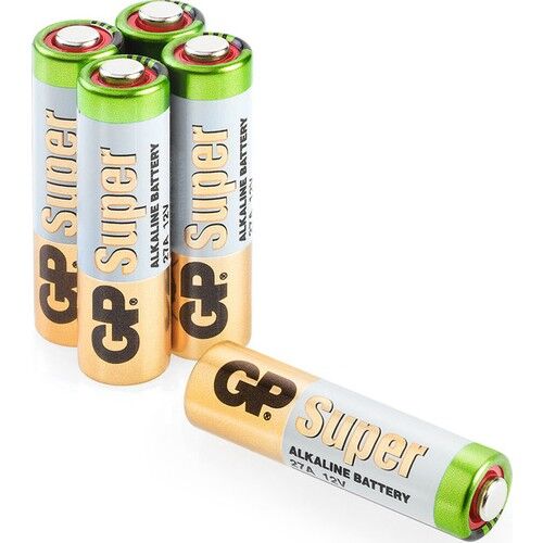 GP 27A 12V İnce Alarm Pili 5'li Paket