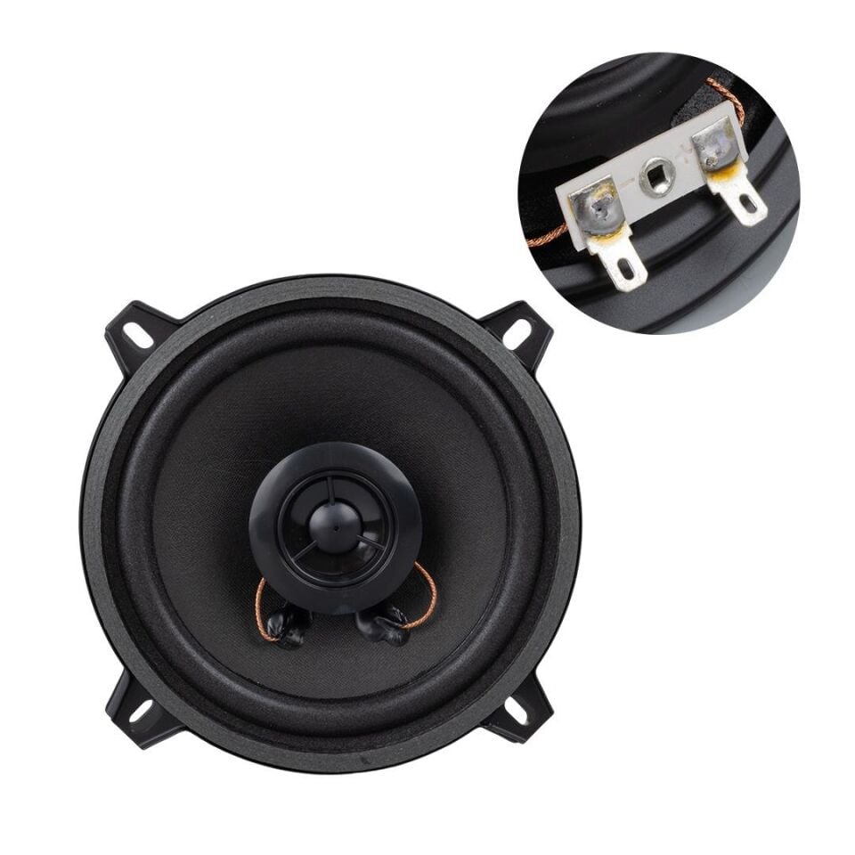 Powermaster PW-13T 4 Ohm 100 Watt 13 Cm Tweteerlı Tekli Hoparlör Oto Kapı Hoparlörü Tekli