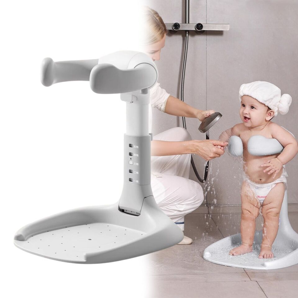 Sunup SN-29259 Bebek Banyo Yardımcısı Boy Ayarlı Ayaklı Yıkama Standı
