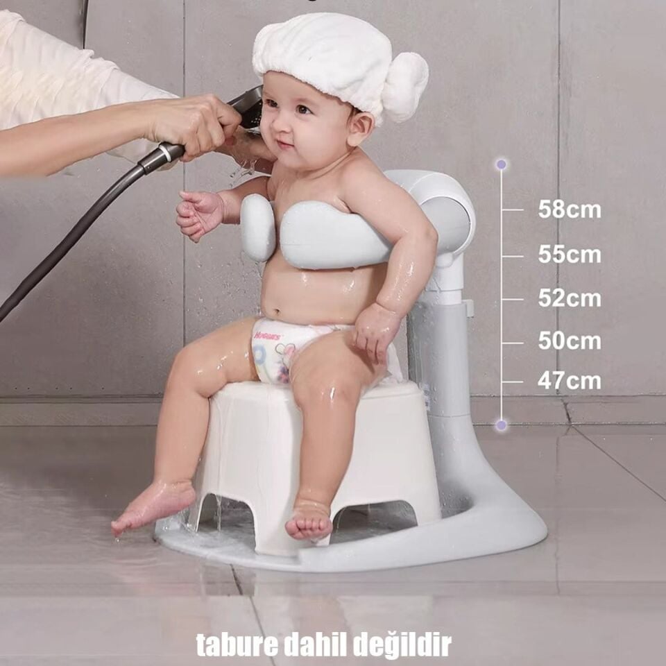 Sunup SN-29259 Bebek Banyo Yardımcısı Boy Ayarlı Ayaklı Yıkama Standı