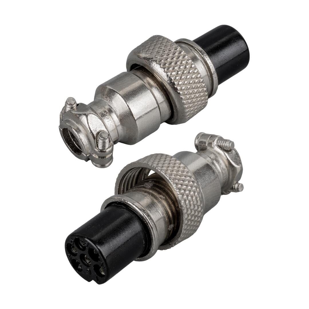 Magicvoice Mv-25683 6 Pinli Dişi Mayk Fiş Soket Giriş Ses Mikrofon Kablosu Soketi