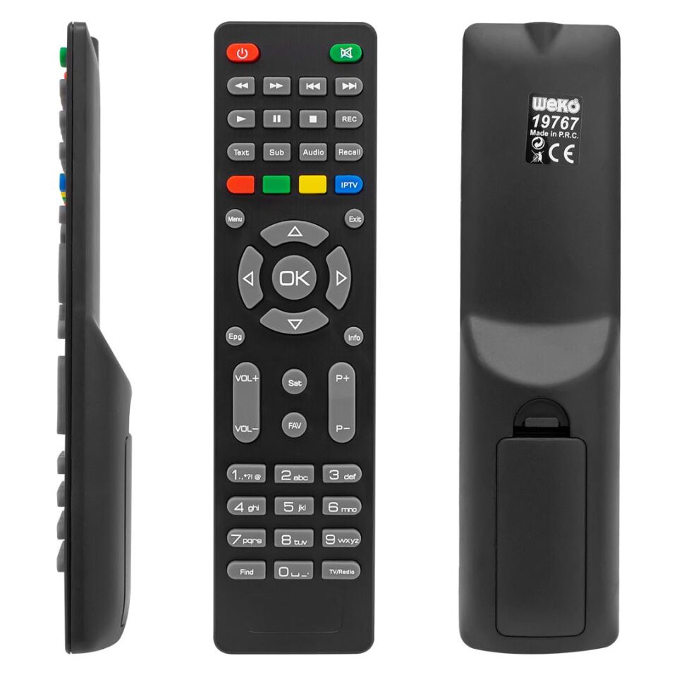 Weko Kr Korax Astra Full Hd Uydu Alıcısı Kumandası Uzaktan Kumanda