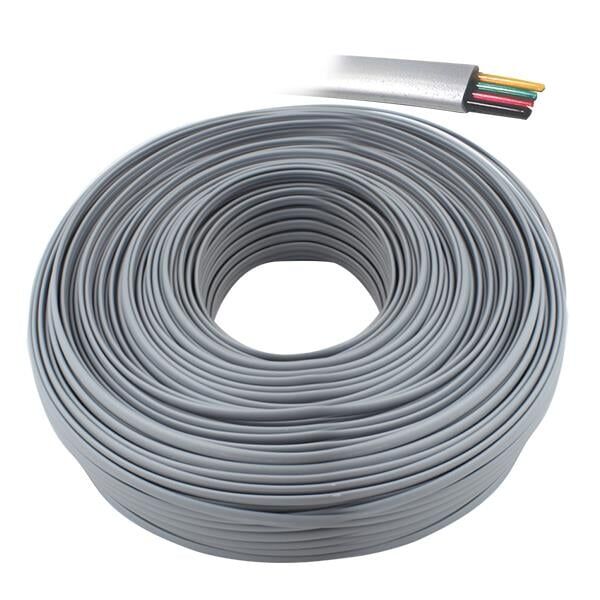 Ayt Telefon Hat Kablosu 4'lü Flat Köken 100 Metre Slim Kablo