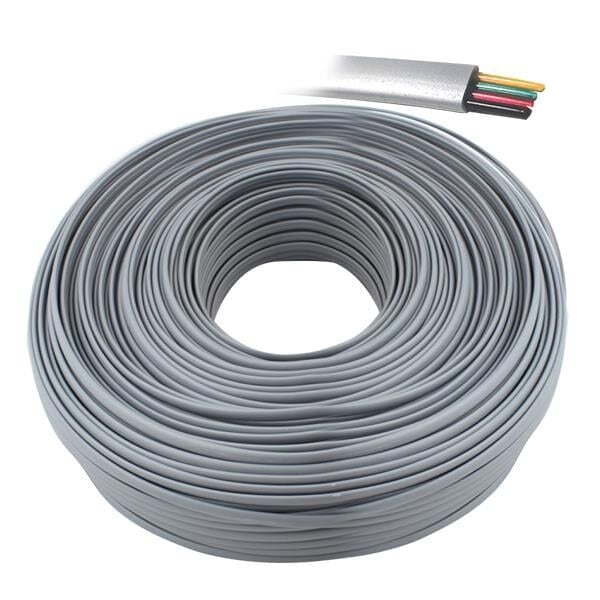 Ayt Telefon Hat Kablosu 4'lü Flat Köken 100 Metre Slim Kablo