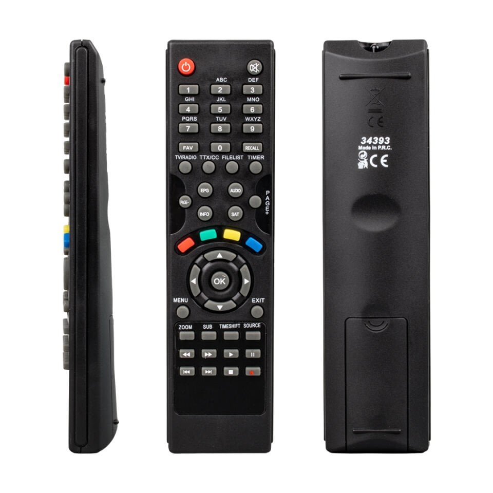 Weko K Kamosonic KS-HD1506 Neta HD300 340  Technobox Uydu Kumandası Uzaktan Kumanda