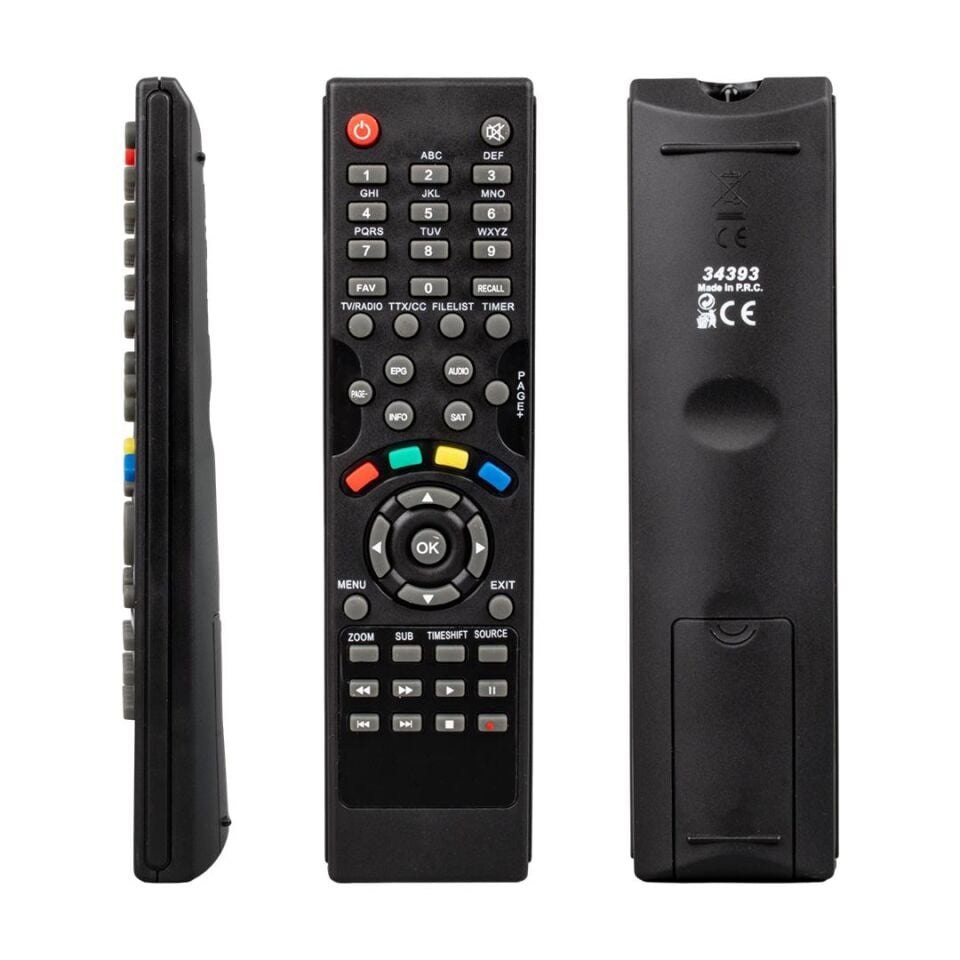 Weko K Kamosonic KS-HD1506 Neta HD300 340  Technobox Uydu Kumandası Uzaktan Kumanda