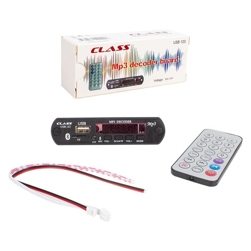 Class USB-123 Oto Teyp Çevirici USB SD Çevirici Dijital Player Board