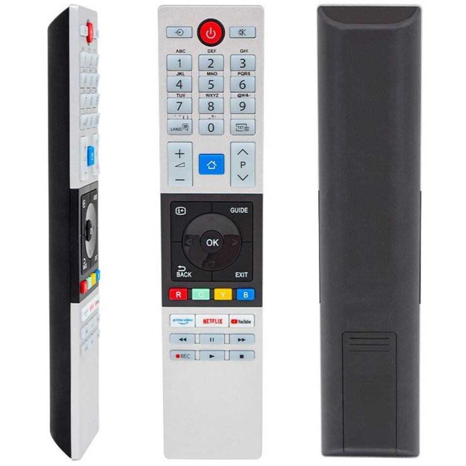 Hey Toshıba Ct-8543 Netflıx-Prıme Vıdeo-Youtube Tv Tuşlu Lcd Led Tv Kumanda
