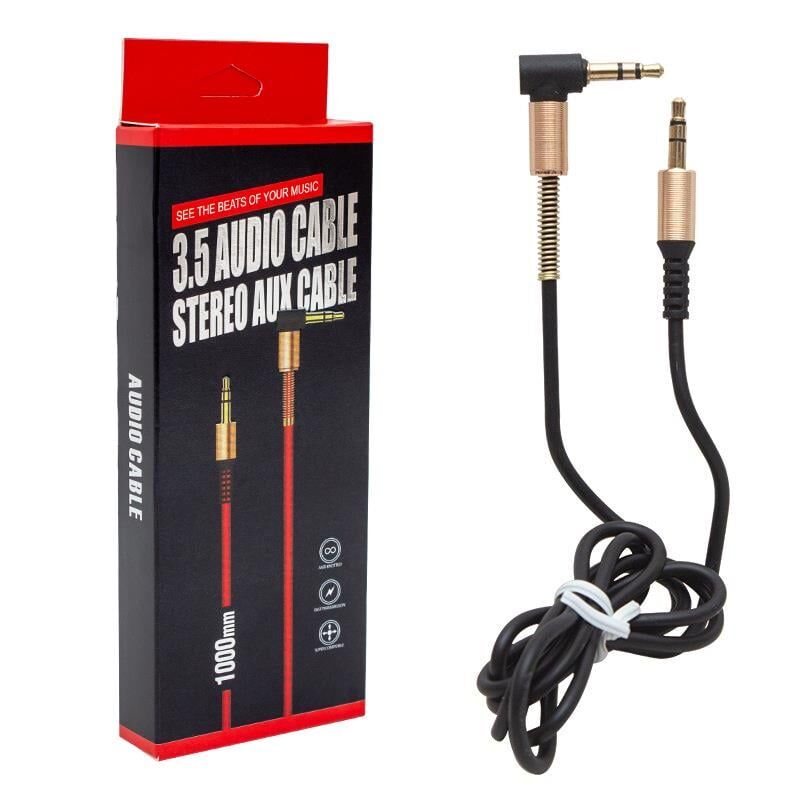 Powermaster 3.5 Mm Erkek Erkek 1.Kalite Kutulu Stereo Aux L Ses Uçlu Kablo