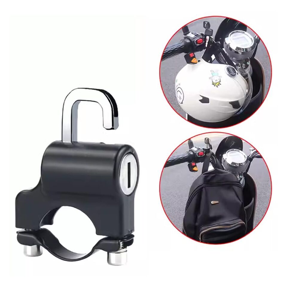 Ayt Sunup Universal Motosiklet Kask Kilidi Anahtarlı Kask Kilit Motosiklet Aksesuarları