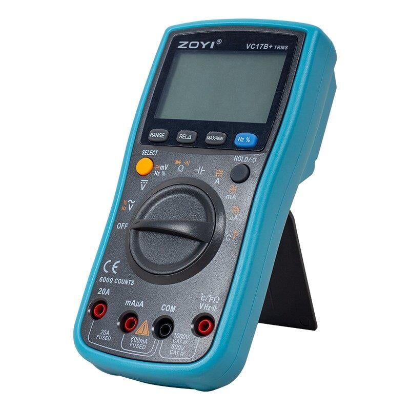 Ayt Zoyi VC-17B+ True RMS Dijital Multimetre Ölçü Aleti Ac Dc Akım Voltaj Ölçer Ölçüm Cihazı