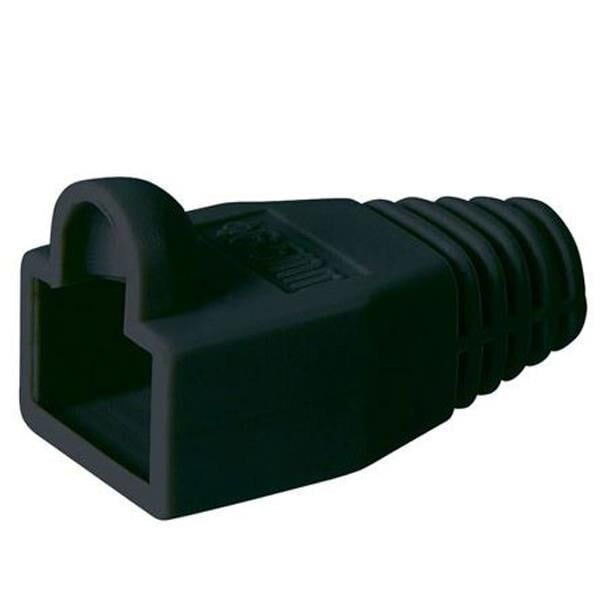 Powermaster Rj45 Ethernet Kılıf Boot Siyah İnternet Soket Dışı Kılıf
