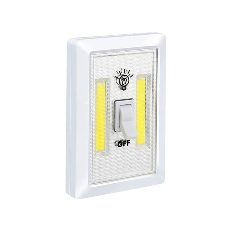 Ayt Powermaster Portatif Duvar ve Dolap İçi Ledli Kare Işıldak Pilli Duvar Anahtar Tipi Lamba Aydınlatma