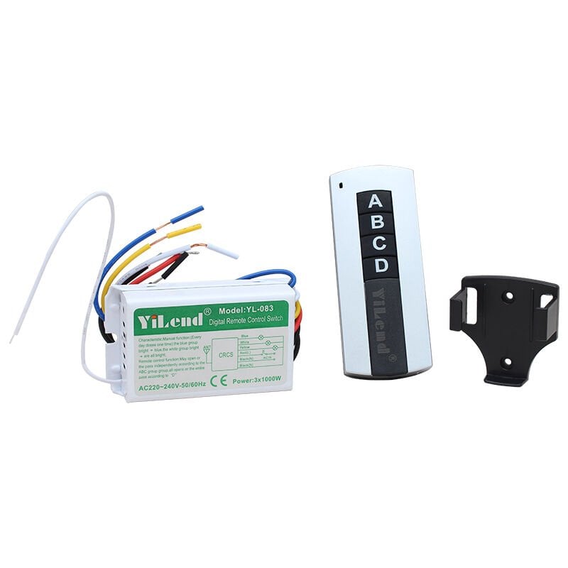Powermaster Avize Kontrol Kumandası PM-5847 4 Tuşlu 4 Kanal