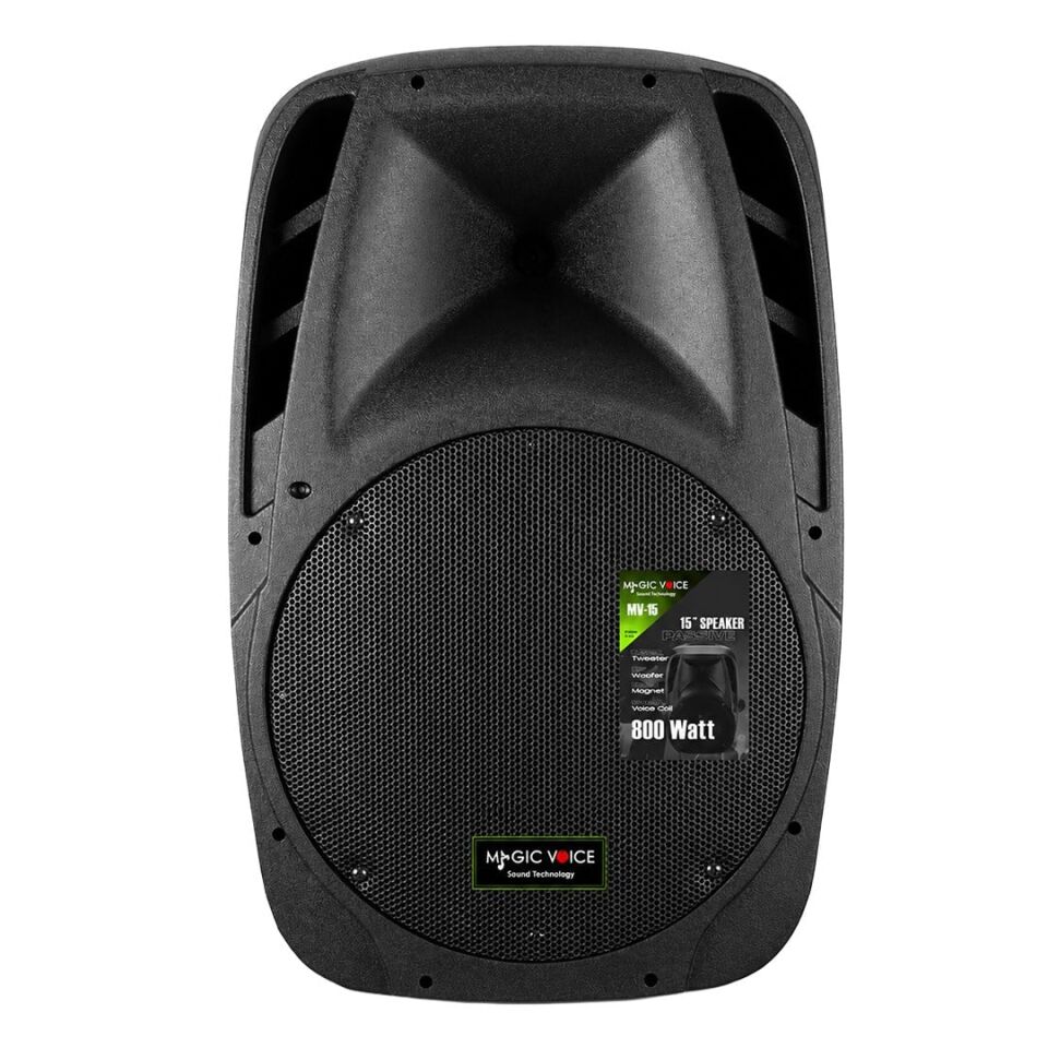 Magicvoice MV-15 800 Watt 15 İnç 2-Yollu Pasif Kabin Hoparlör