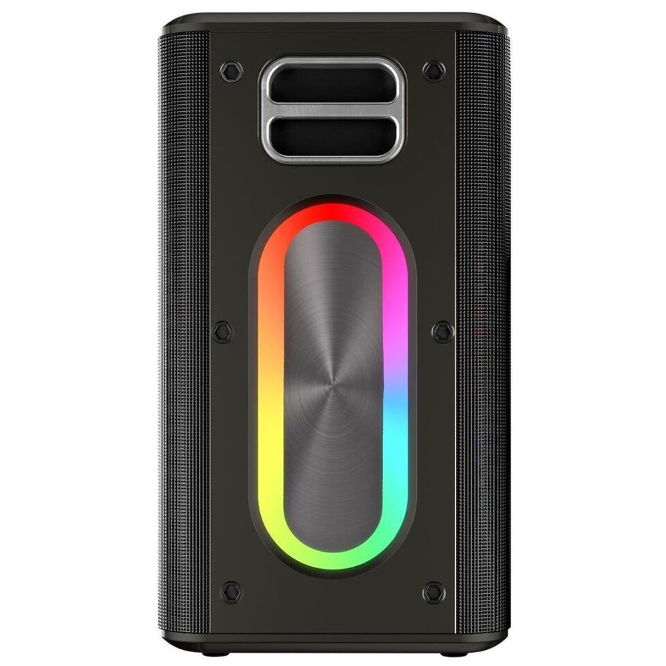 Microlab M60 Vega 100W RGB 2 Adet Kablosuz Mikrofonlu Bluetooth Karaoke Hoparlör (15.000Mah Batarya)