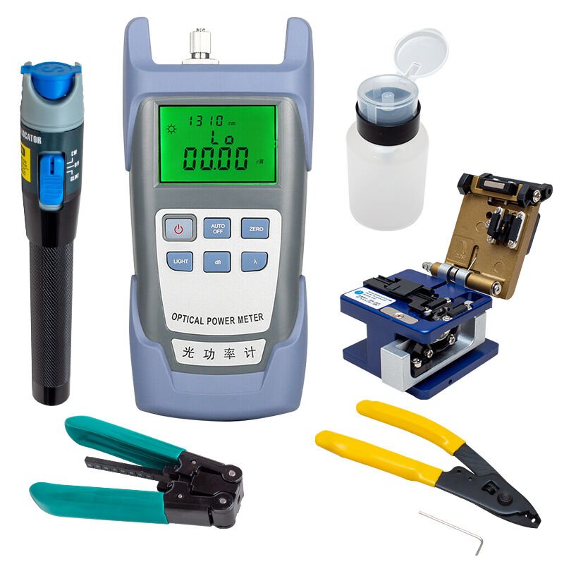 Ayt Fiber Optik Kablo Test ve Ölçüm Cihazı Set Çantası Fiber Ölçüm Cihazı Aleti