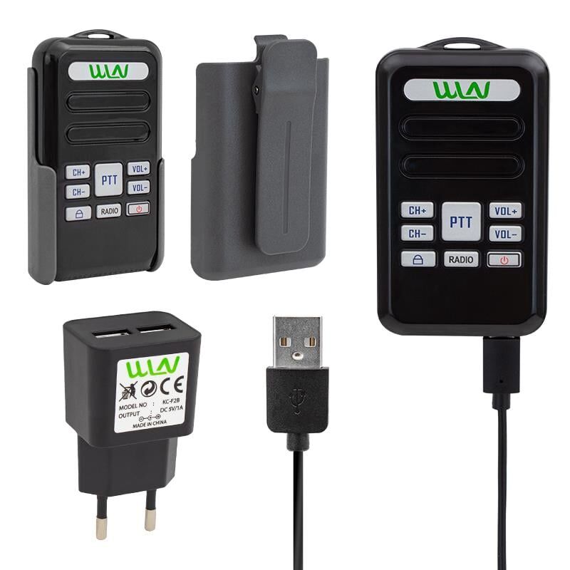 Wln KD-C80 3-5 Km 16 Kanal Radyolu Mini Telsiz Tekli Pil Şarj Aleti Dahil