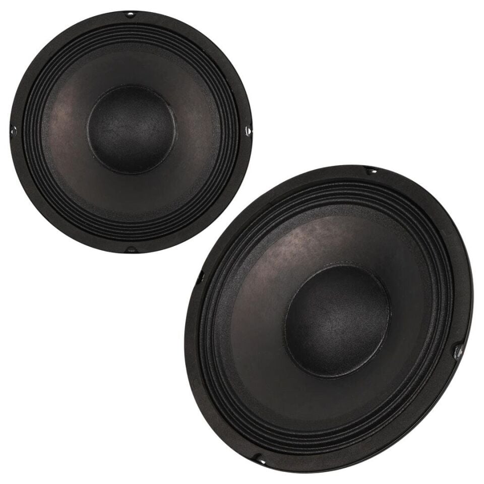 Magicvoice MV-0808 8 İnç 20cm 150 Watt Tekli Metal Kasa Oto Araç Hoparlör MV-3408 Amfi Uyumlu