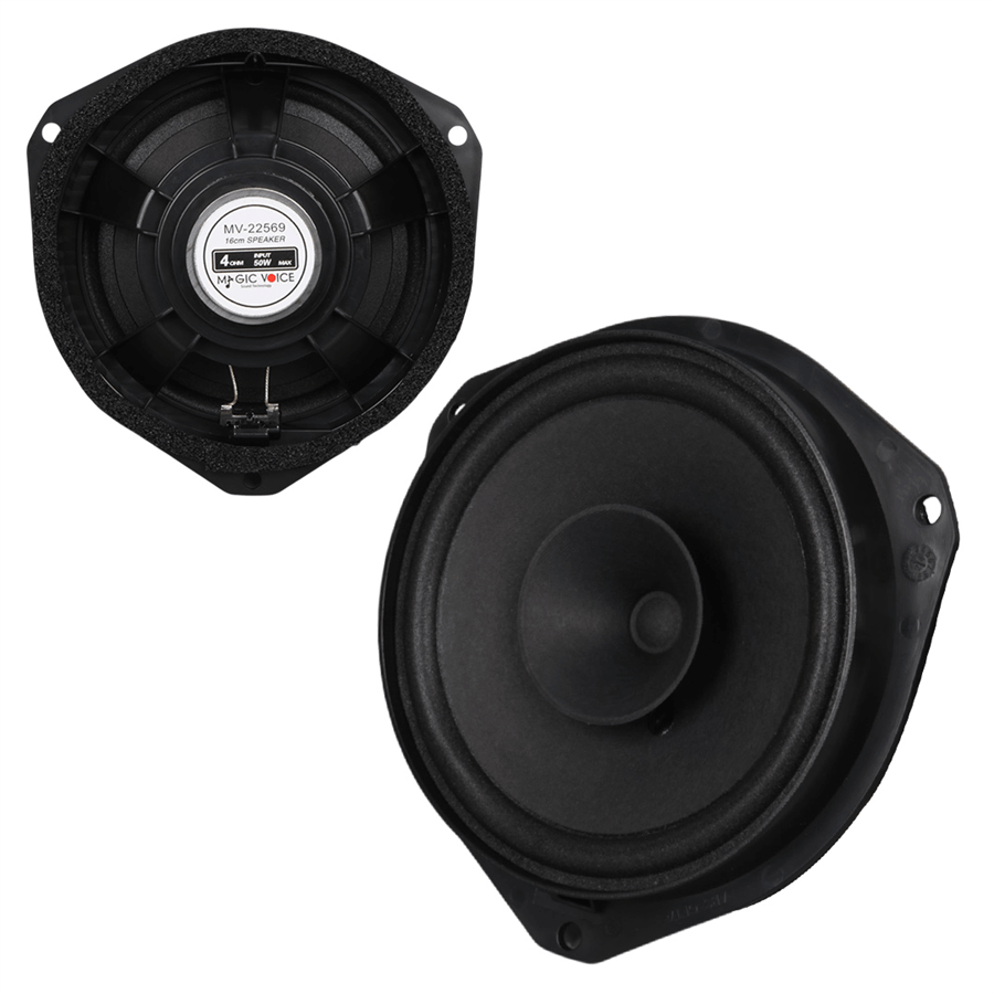 Magıcvoıce Mv-22569 16 Cm 4 Ohm Üçgen Oto Hoparlör Fıat Ve Hyundaı İçin Araç Kapı Hoparlörü