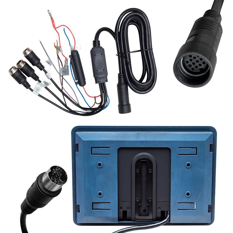 Ayt Powermaster PM-5879 7 İnç 12-24 Volt 3 Kanal AV Girişli Oto Monitörü Araç İçi Monitör