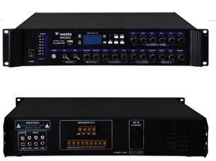 Magicvoice MV-26490 250 Watt 100 Volt Usb Mp3 Bluetooth 6 Bölgeli Amfi Trafolu Mixer Anfi