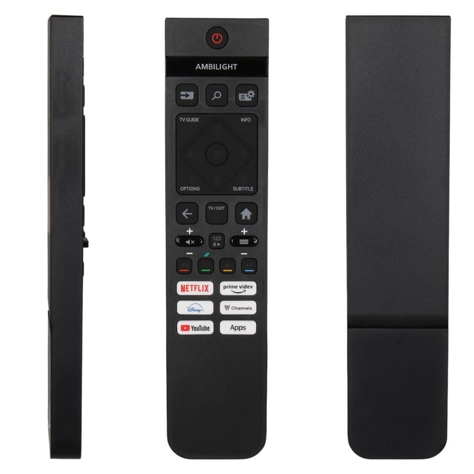 Huayu Phılıps Hph261 Ses Komutsuz Netflıx Dısney Plus Youtube Prıme Vıdeo Tuşlu Lcd Led Tv Kumanda