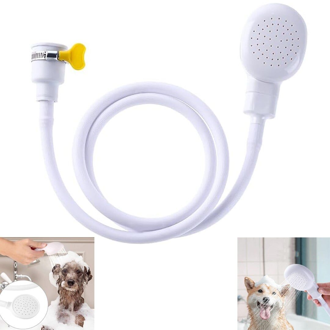 Sunup SN-29313 Evcil Hayvan Duş Başlığı Hortumu Kedi Köpek Yıkama Fiskiyesi
