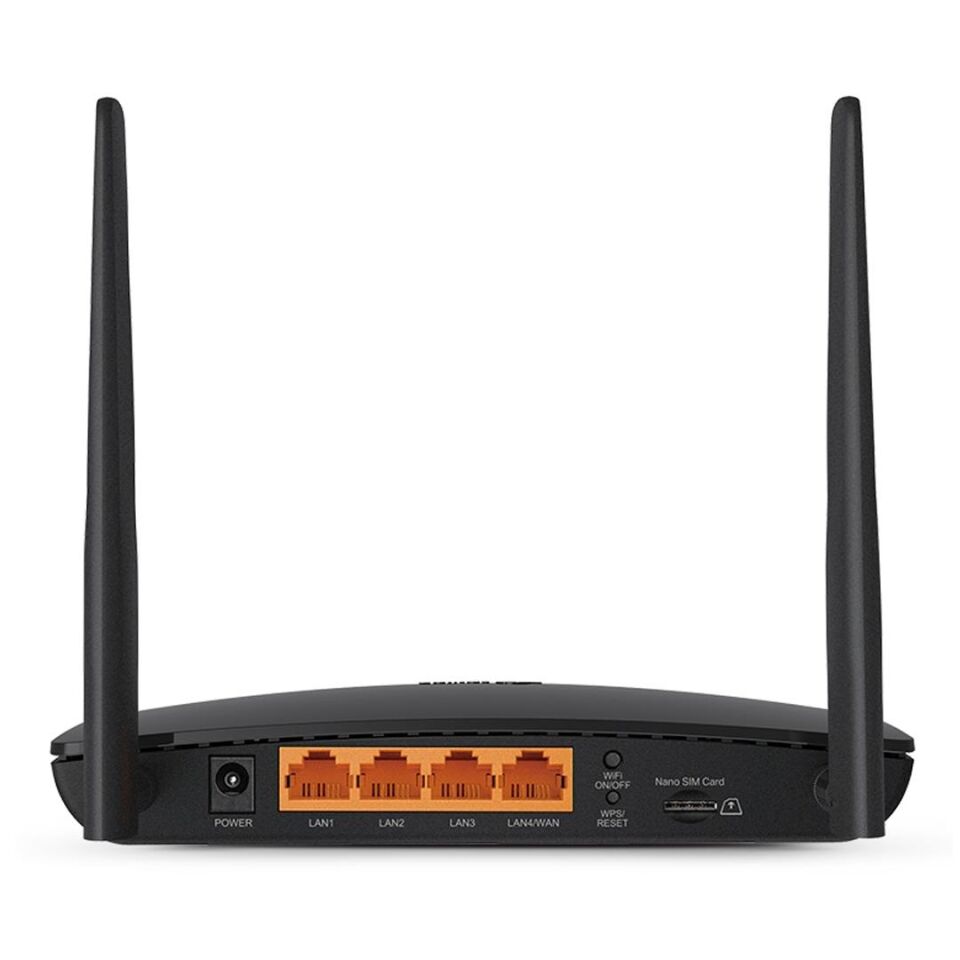 TP-Link Archer MR400 AC1200 Mbps 4G/3G LTE SIM Destekli Yuvası Çift Bant 10/100 Port Kablosuz Router