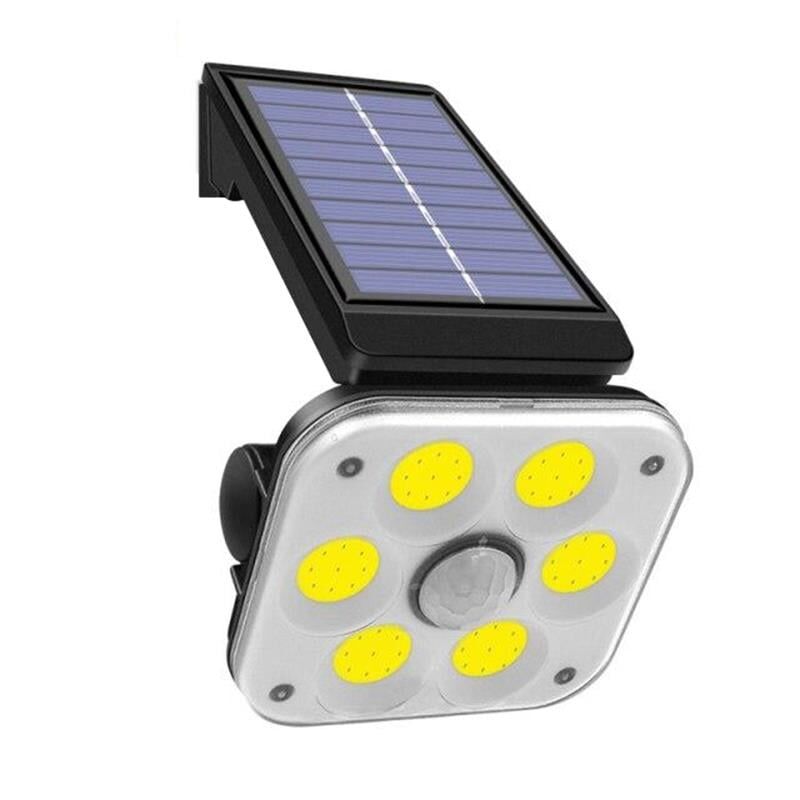 Ayt Powermaster LF-1750A 54 Cob Ledli 3 Modlu Sensörlü Solar Güneş Enerjili Duvar Lambası Bahçe Aydınlatma