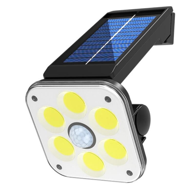 Ayt Powermaster LF-1750A 54 Cob Ledli 3 Modlu Sensörlü Solar Güneş Enerjili Duvar Lambası Bahçe Aydınlatma