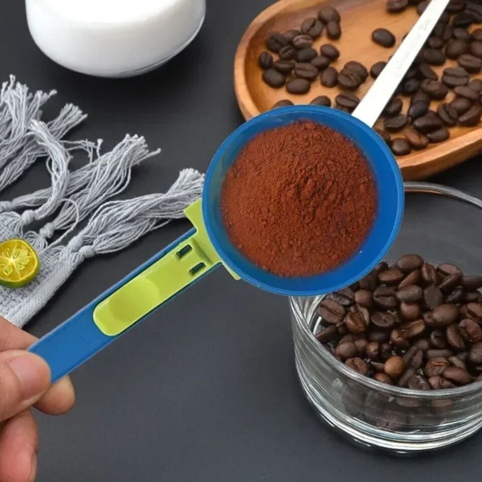 Sunup SN-29959 Kaydırmalı Ayarlı 2İn1 Mutfak Ölçü Kaşığı