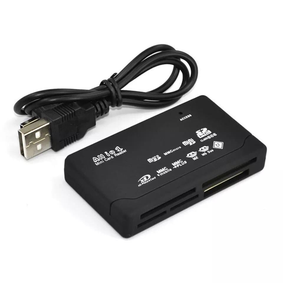 Powermaster PM-9066 TF-SD-MMC-Mini-Micro SD Çoklu USB 2.0 Kart Okuyucu