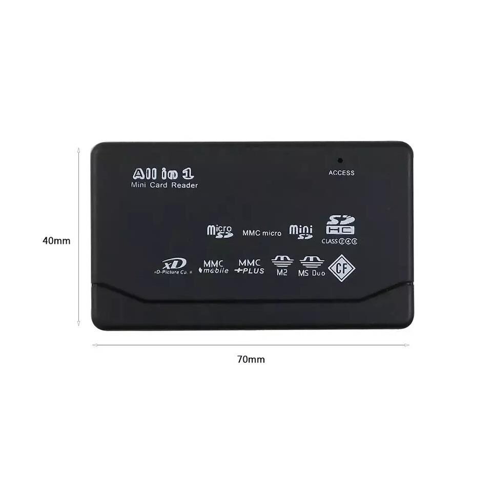 Powermaster PM-9066 TF-SD-MMC-Mini-Micro SD Çoklu USB 2.0 Kart Okuyucu