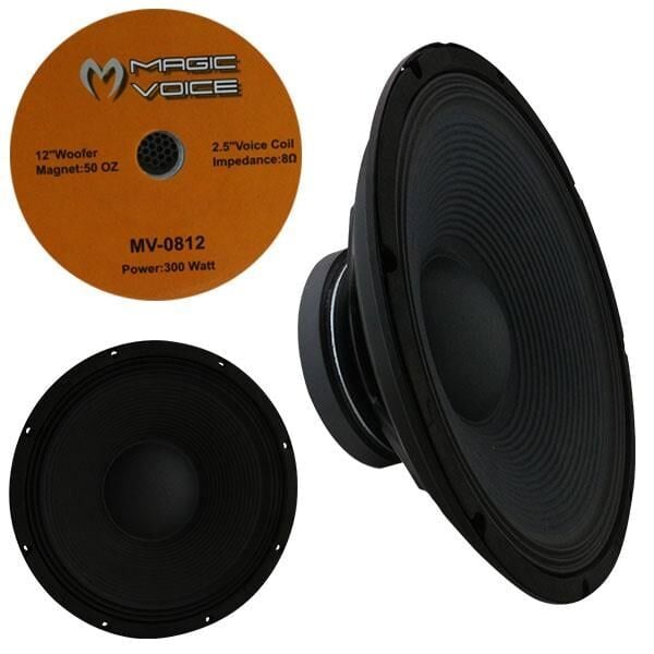 Magicvoice MV-0812 30 Cm 400 Watt 8 Ohm Yedek Hoparlör MV-3412 İçin