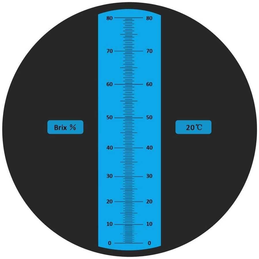 Ayt 0-80 Şeker Yoğunluk Ölçer Brix Refraktometre