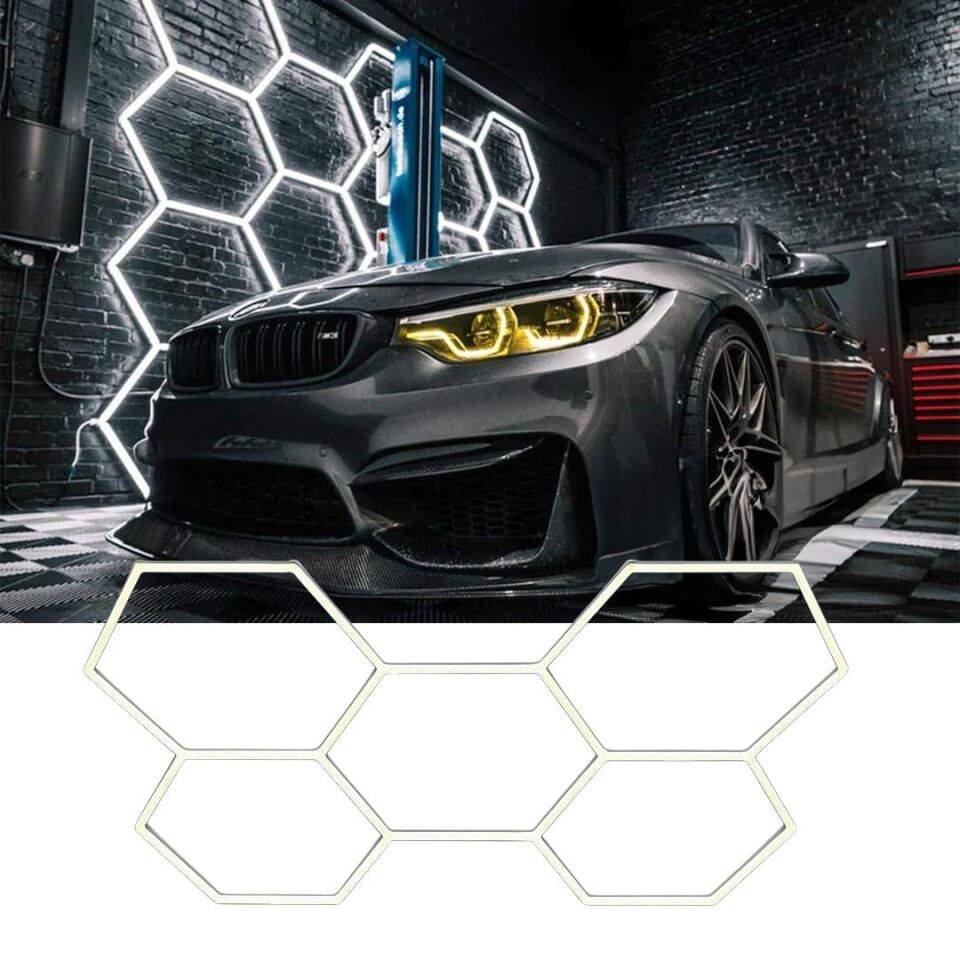 Ayt Ledx AL-RW7226 Altıgen Petek 240W Beyaz Led Armatür Profesyonel Sınıf Aydınlatma Performansı Vitrin Lambası