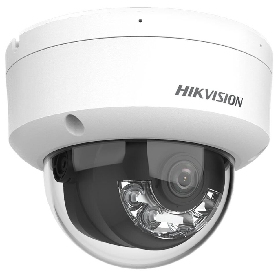Hikvision 2 MP Smart Hybrid Light IR Fixed Dome IP Network Kamera (DS-2CD1121G2-LIUF)