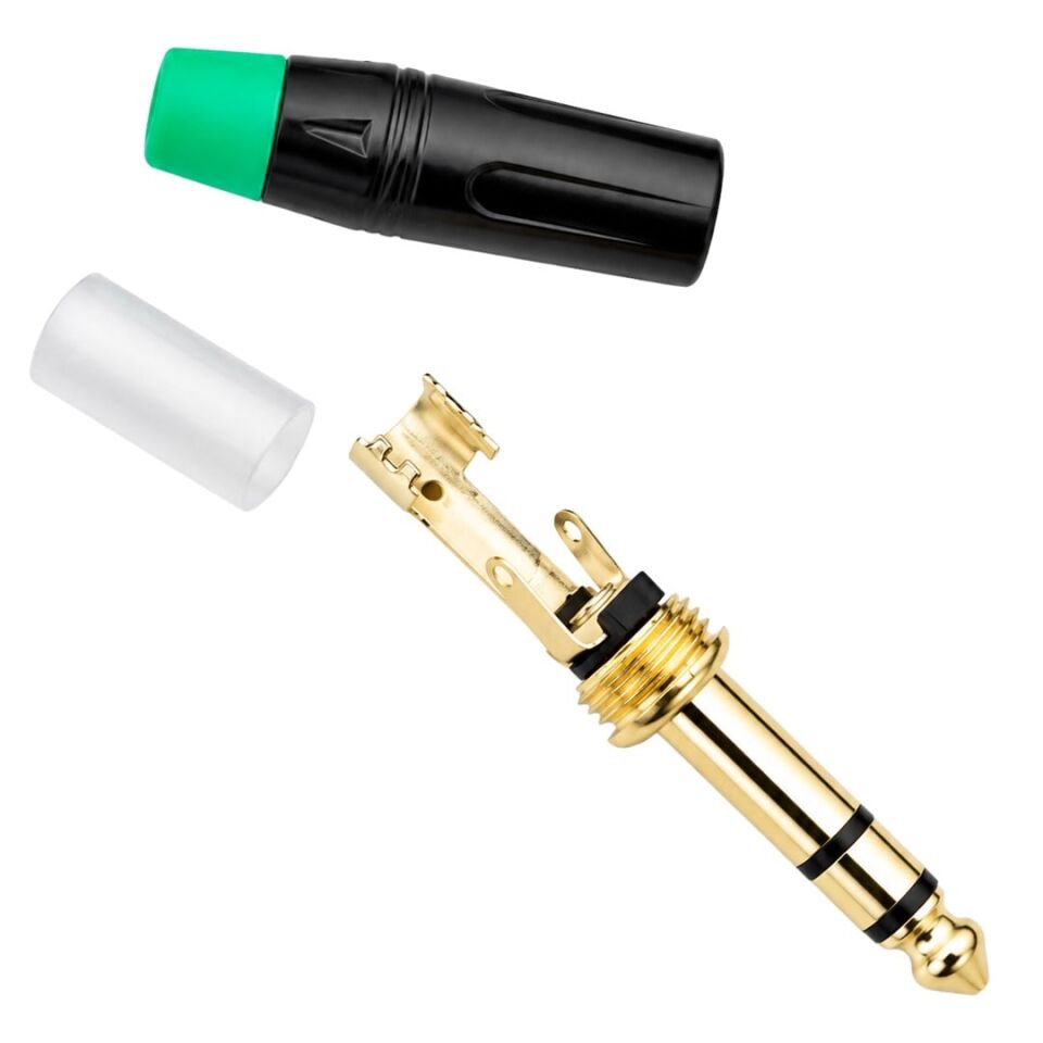 POWERMASTER LP3X-BG 6.3 MM STEREO GİTAR JACK NÖTRİX TİPİ 1. KALİTE JACK FİŞ