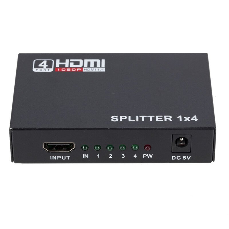 Powermaster 4 Port 4K-2K 1080P HDMI Splitter Dağıtıcı