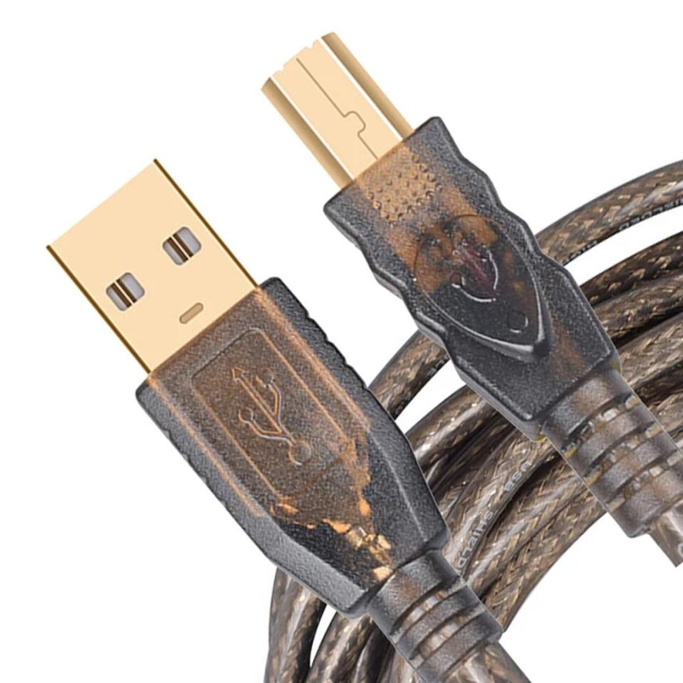 Powermaster PM-29486 Şeffaf Chipset 10 Metre Usb 2.0 Yazıcı Kablosu