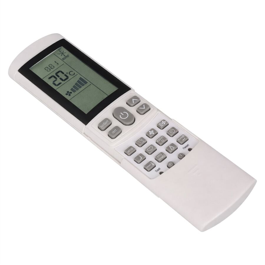 Ayt KK Vestel Yeni Model Kapaklı Beyaz Klima Kumandası