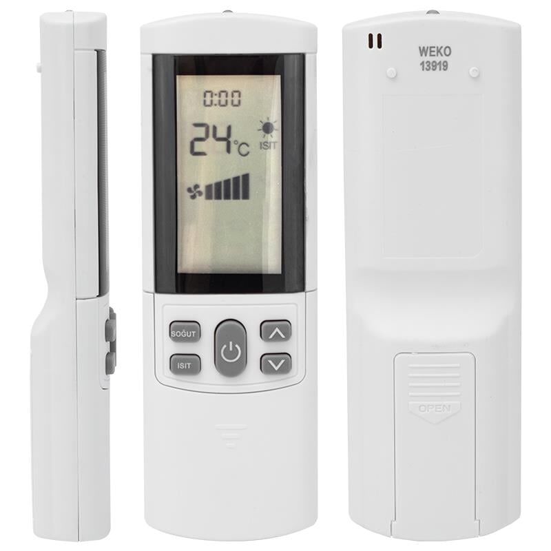 Ayt KK Vestel Yeni Model Kapaklı Beyaz Klima Kumandası