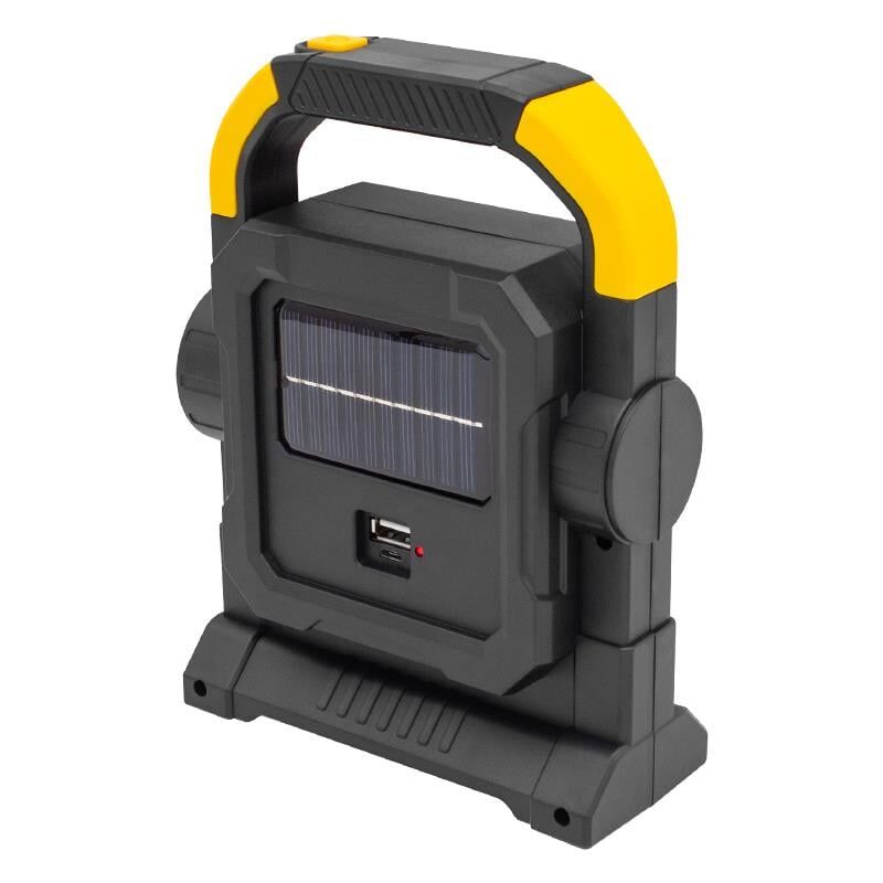 Powermaster Üç Çalışma Modlu Şarjlı 32 SMD Ledli Taşınabilir Solar Güneş Enerji Panelli Kamp Lambası Aydınlatma